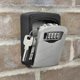 Wall Mount Key Lock Box 4-Digit Combination Security Safe for Home & Office thumbnail 7