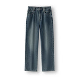 Semir Women’s 2025 Winter Wide-Leg Fleece-Lined Jeans – Full-Length Hong Kong Style Trousers thumbnail 28