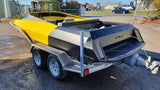 Fully Welded Aluminum Jet Ski Boat Hull Kit – 12ft Sports Yacht for River Racing thumbnail 12