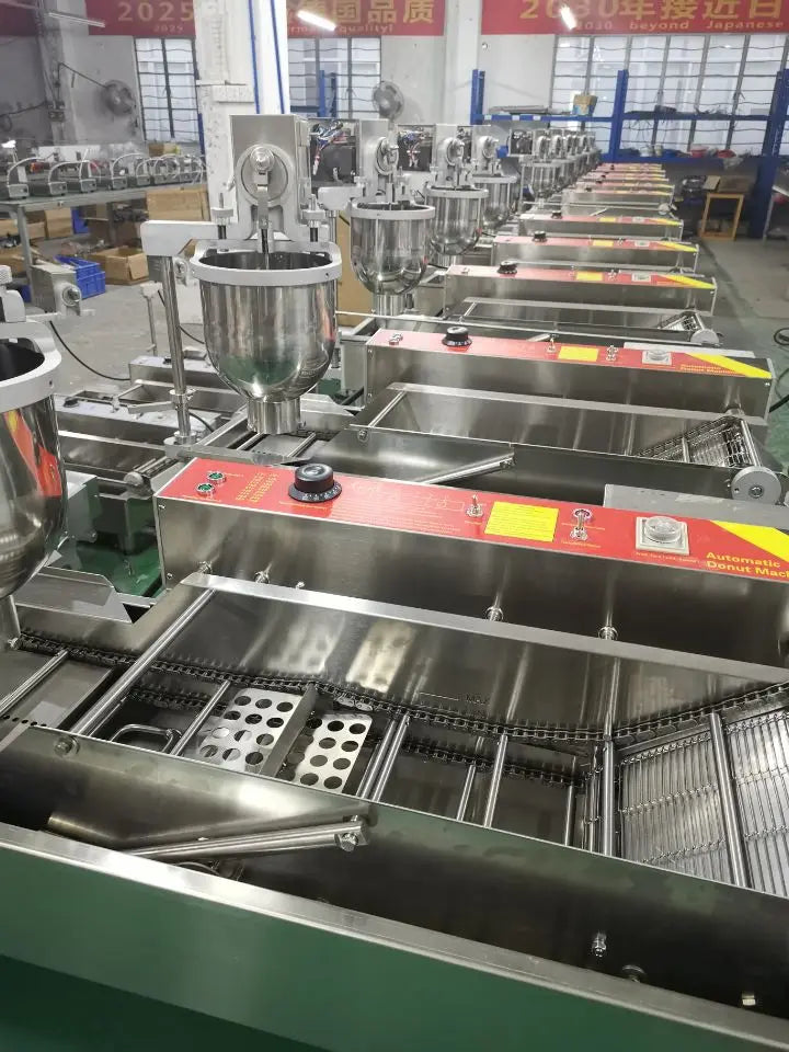 Commercial Automatic Donut Making Machine NP-1 – Stainless Steel 6kW High Productivity Donut Maker 220V/110V