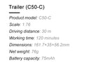 Turbo Racing C50-T 1:76 Remote Control Truck with Lights and Horn – RTR Version thumbnail 27