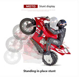 RC Stunt Motorcycle Car 1/6 High-Speed Remote Control Motorbike Toy for Kids thumbnail 4
