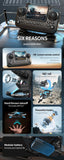 K500 MAX 2.4G Remote Control Fighter Jet Drone with Screen & 360° Rolls thumbnail 8