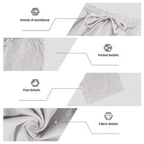 Men's 16-Color Breathable Linen Yoga Pants Loose Casual Sportswear for Spring/Summer thumbnail 18