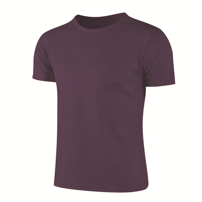 Quick Dry Short Sleeve Sports T-Shirt for Men and Women – Breathable Fitness & Running Tee