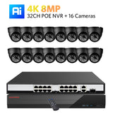 KANTURE 32CH 8MP 4K CCTV Camera System with AI Human Detection – Indoor & Outdoor POE Dome Cameras, Night Vision Security Kit thumbnail 33