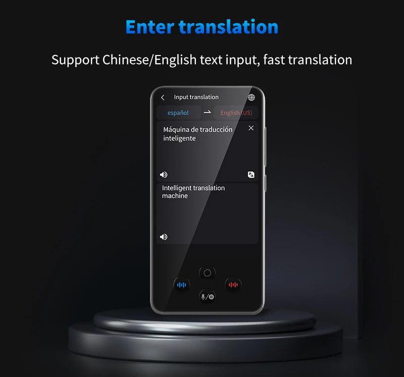 S85 Pro Smart Language Translator Device – 4” Touch Screen, 138 Languages, Offline Translation, Camera & Voice Recorder