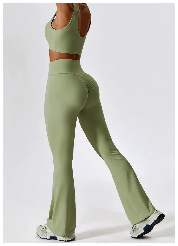 Seamless 2-Piece Women’s Yoga Set – Fitness Leggings & Sports Bra Workout Suit