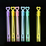 10-50pcs Colorful Heart Bubble Soap Bottles with Wands – Kids Party Favors & Wedding Gifts thumbnail 13