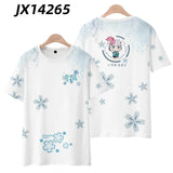 Anime 3D Graphic T-Shirt Unisex Short Sleeve Streetwear Tee for Kids & Adults thumbnail 14