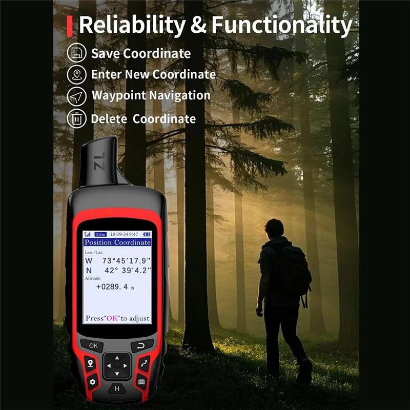 A6 Multi-GNSS Handheld GPS Navigator – Rugged Outdoor Design