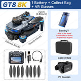 GT8 8K Professional HD Drone with Dual Cameras, 4.3” Screen Remote, Brushless Motor & Obstacle Avoidance – Foldable Quadcopter thumbnail 29