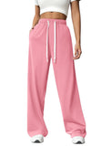 Autumn & Winter Women’s Elastic Waist Wide Leg Casual Pants thumbnail 11