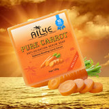 AILKE Pure Carrot Brightening Serum Soap 120g – Vitamin C & E Whitening Handmade Soap for Face & Body thumbnail 19