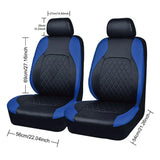 All Season Quilted PU Leather Car Seat Cover Set – Full Surround Waterproof Universal Fit for Sedan, SUV & Pick-Up Truck thumbnail 7