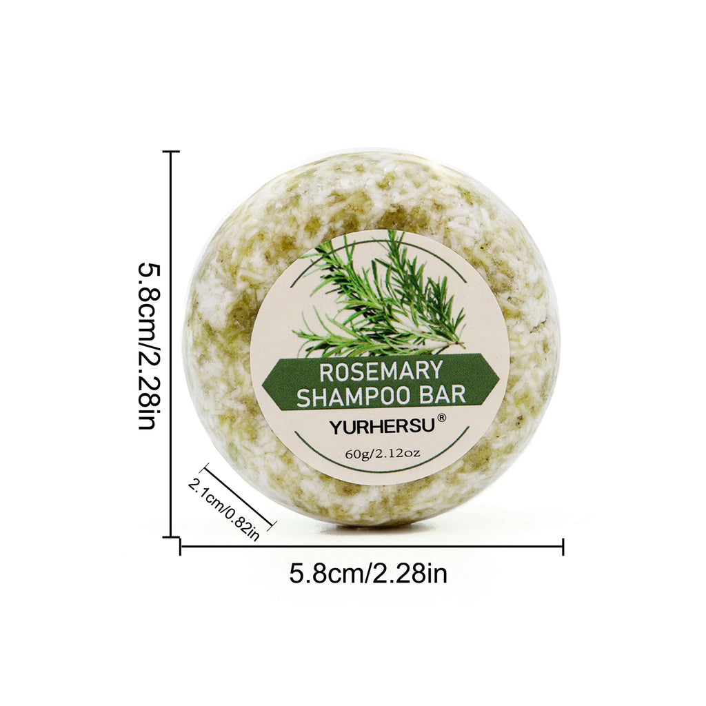 Rosemary Shampoo Soap – Nourishing & Repairing Hair, Unisex, 60g