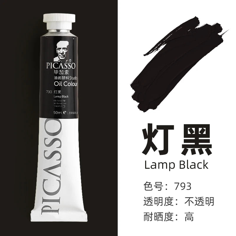 170ml Phoenix Large Tube Oil Paint – Non-Toxic, High Tint Strength, Mixable Artist Paint for Canvas & DIY Art