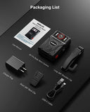 BOBLOV M7 Pro 4K GPS Body Mounted Camera 128GB, 180° Rotating Lens, 4000mAh Battery, 15-Hour Recording Bodycam thumbnail 6