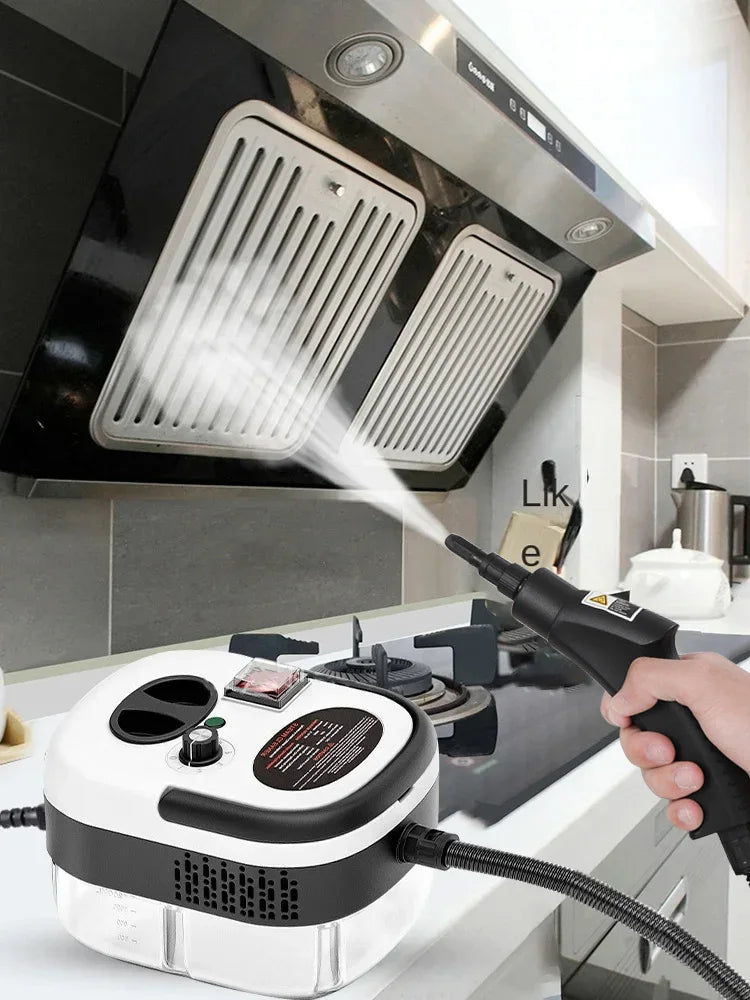 2500W High-Temperature Handheld Steam Cleaner for Home, Car, Kitchen, and More