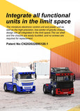 Turbo Racing C50-T 1:76 Remote Control Truck with Lights and Horn – RTR Version thumbnail 17