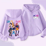 Movie Kpop Demon Hunters Zipper Hoodie for Kids – Unisex Sweatshirt for Girls & Boys thumbnail 21