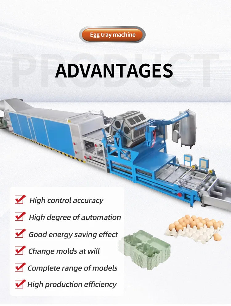 Cost-Effective Automatic Egg Tray Making Machine – Paper Pulp Recycling System for Small and Medium Business