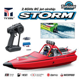 TY725 RC Turbojet High-Speed Remote Control Boat – Adult & Kids Electric Jet Boat Toy with Low Battery Alarm thumbnail 1
