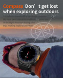 Outdoor Sports Smartwatch for Men – GPS, 1.56-inch AMOLED, 5ATM Waterproof, 650mAh Battery, Compass & HD Call thumbnail 16