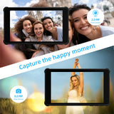 PRITOM 7 Inch Android 14 Tablet, 8GB RAM (3GB + 5GB Expandable), 64GB ROM, Octa-Core A523 Processor, WiFi 6, Dual Camera, IPS Display, Black thumbnail 6