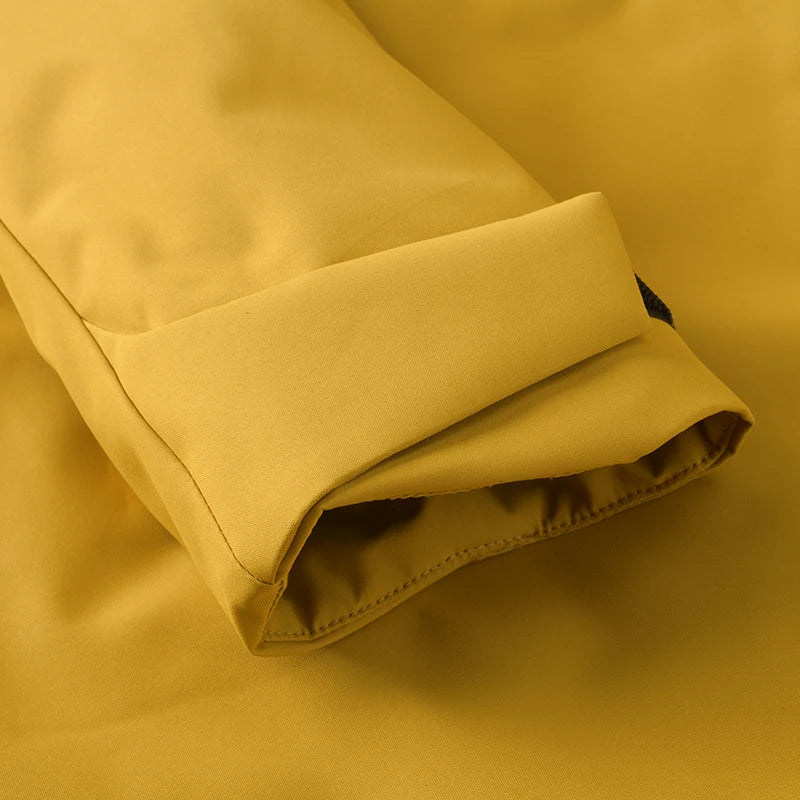 JNLN Unisex Waterproof Fleece Jacket – Winter Windproof Thermal Windbreaker for Men & Women