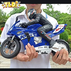 RC Motorcycles 1:6 & 1:10 Electric High-Speed Remote Control Racing Motorcycle for Kids