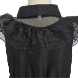 Girls Black Princess Costume Dress – Kids Cosplay Party, Pageant & Halloween Outfit thumbnail 9