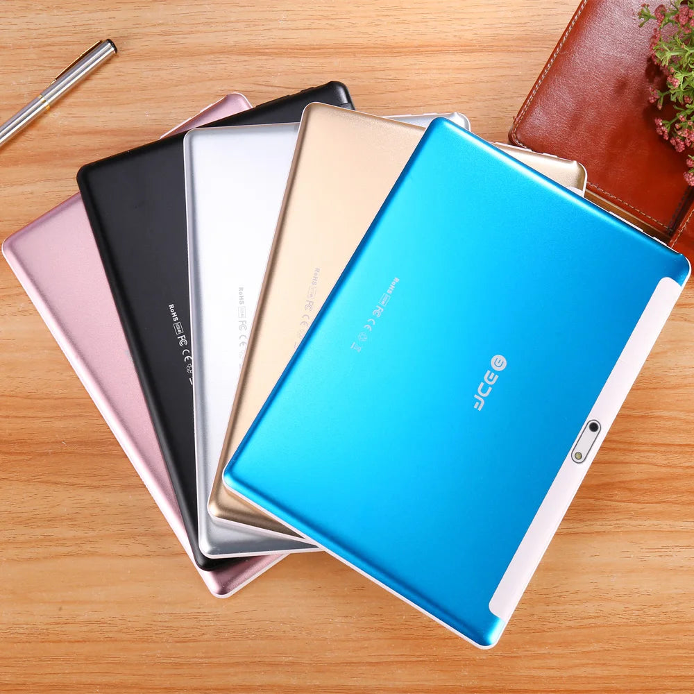 BDF 10.1 Inch Octa Core Tablet 4GB RAM 64GB ROM Dual SIM 3G Android 11 WiFi Bluetooth IPS Display