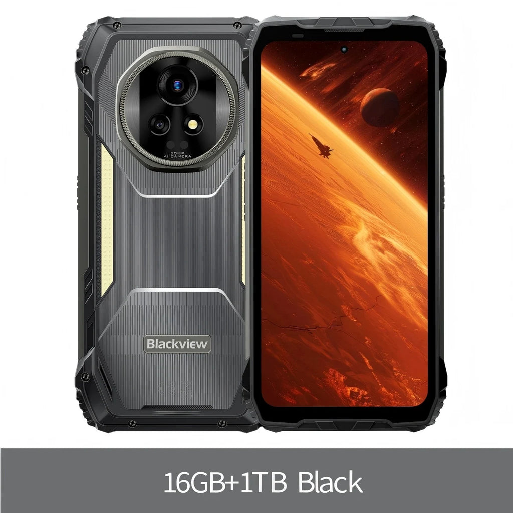 Blackview XPLORE 2 5G Rugged Smartphone, 6.73" AMOLED Display, 20000mAh Battery, 120W Fast Charge, 50MP Camera, Outdoor Mobile Phone