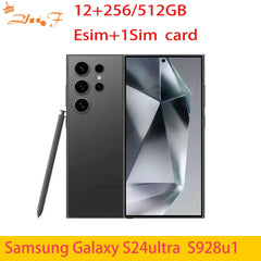 Samsung Galaxy S24 Ultra 5G (S928U/S928U1/S928B/DS) – 200MP Camera, 5000mAh, 6.8" Display, Snapdragon 8, 256GB/512GB