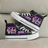 Children's High-Top Canvas Kpop Demon Hunter Sneakers – Breathable Kids Sports Shoes thumbnail 13