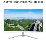 23.8-Inch Curved All-in-One PC Desktop Intel Processor 128/256GB SSD 3mm Bezel WiFi Speakers for Office, Business, and Gaming thumbnail 12