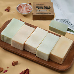 MAYJAM Handmade Essential Oil Soap Gift Set – 3 Pack Natural Cold Process Soaps