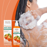 Persimmon Body Wash 100ml Odor Eliminating Exfoliating Moisturizing Shower Gel – Oil Control & Long Lasting Fragrance thumbnail 7
