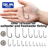 9KM Baitholder Fishing Hooks – 25pcs High Carbon Steel Live Bait Holder Hooks for Freshwater & Saltwater Fishing thumbnail 6
