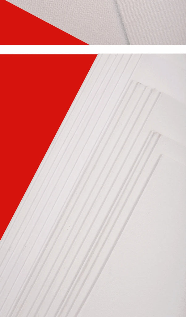 10 Pcs Cotton Canvas Board Set Primed White Painting Panels for Oil, Acrylic, Watercolor & Gouache HB-17