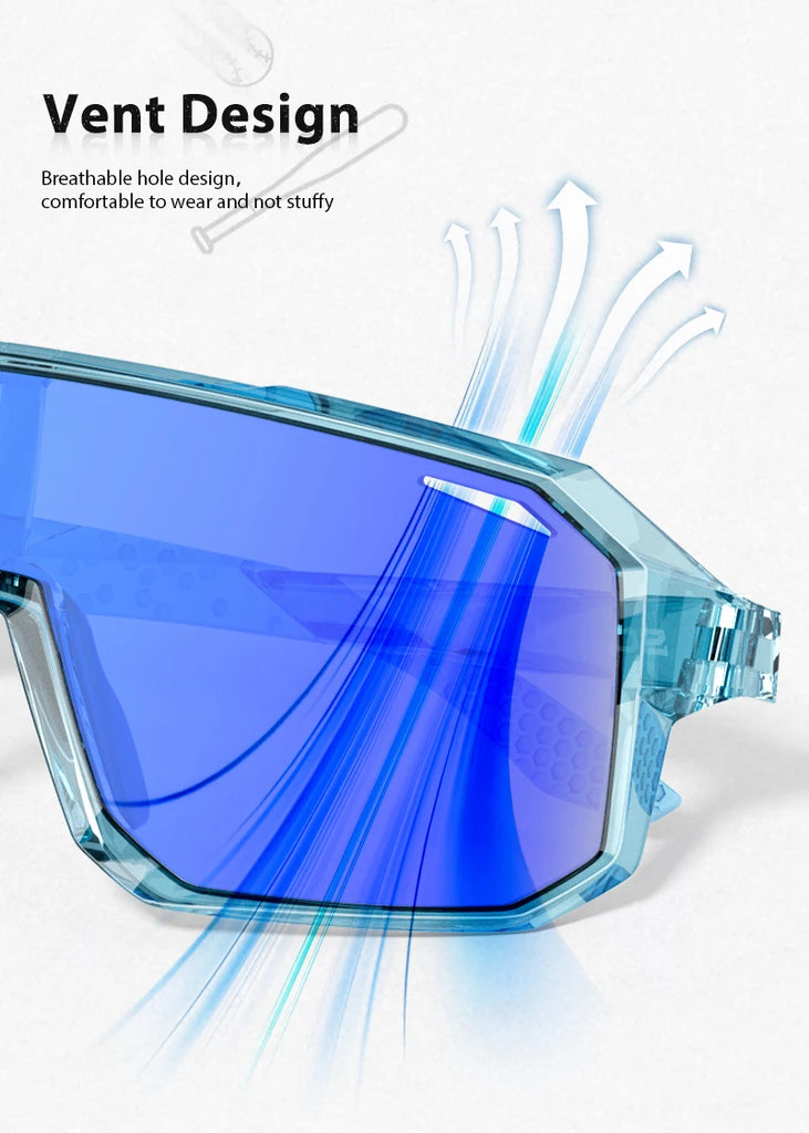 SCVCN Kids UV400 Photochromic Cycling Sunglasses – Boys & Girls Outdoor Sports Riding Glasses