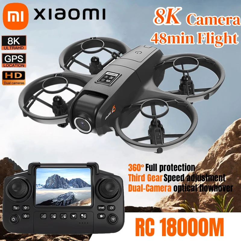 Xiaomi YT3 8K 5G GPS Drone with Dual HD Camera – Professional Aerial Photography Quadcopter