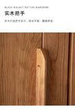 Luxury Modern Wooden Wardrobe with Sliding Doors and Storage Drawers – Nordic Style Bedroom Closet Furniture thumbnail 17