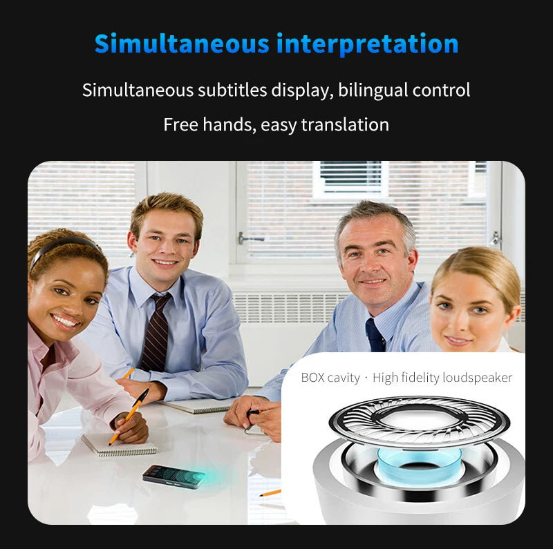 S85 Pro Smart Language Translator Device – 4” Touch Screen, 138 Languages, Offline Translation, Camera & Voice Recorder