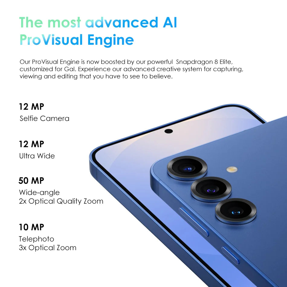 Samsung Galaxy S25 5G AI Smartphone 6.2 Inch 120Hz AMOLED Snapdragon 8 Elite 50MP OIS IP68 Dual SIM NFC