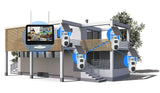 100% Wire-Free Solar PTZ Dual Lens 12.5" LCD Monitor 10CH WiFi NVR 8MP 4K Wireless Home Security Camera System thumbnail 14