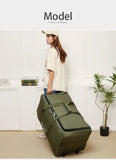 Camouflage Waterproof Oxford Travel Duffle Bag – Large Capacity Moving & Storage Bag thumbnail 30