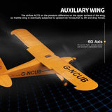 Hot Sale RC Plane RTF 2.4G Brushless Motor 3D/6G Remote Control Airplane Wltoys A160 Upgraded J3-CUB Ready To Fly thumbnail 18
