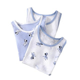 Boys Cartoon Dino Car Cotton Tank Top Singlet Underwear – Kids Summer Undershirt 3-10T thumbnail 3